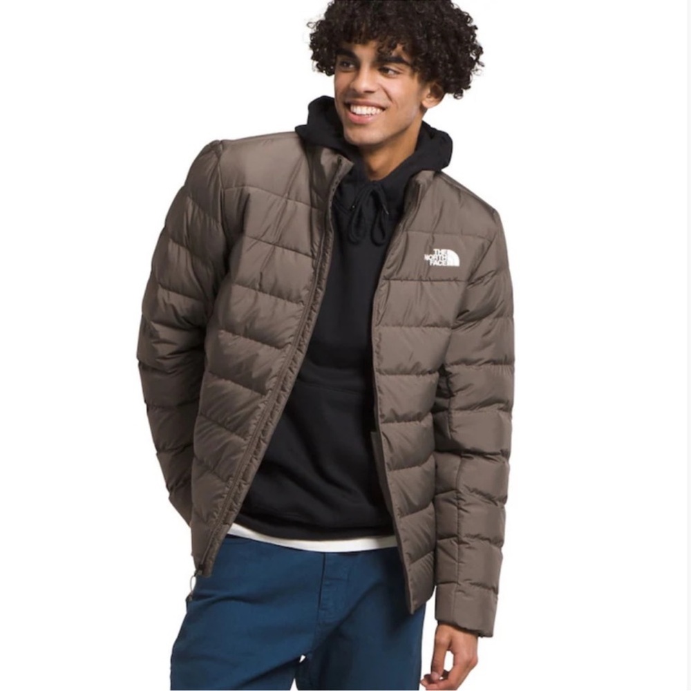 The North Face Aconcagua 3 Puffer Jacket Falcon Brown NWT Mens size XXL